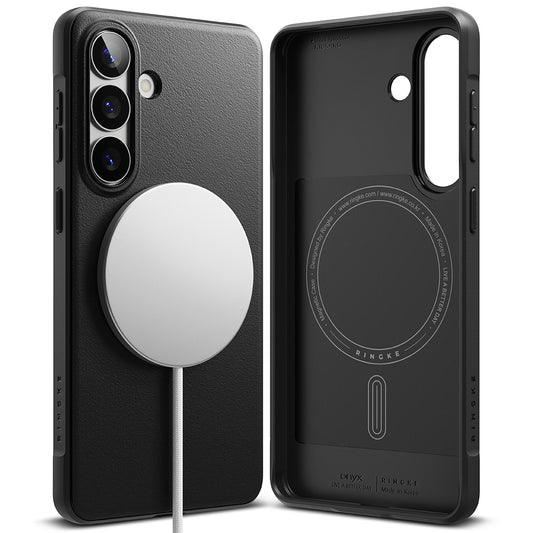 Ovitek MagSafe za Samsung Galaxy S26, Ringke, Onyx, Črn