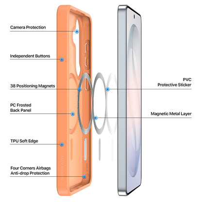 MagSafe Case for Samsung Galaxy S26 S942, DUX DUCIS, Yind, Black