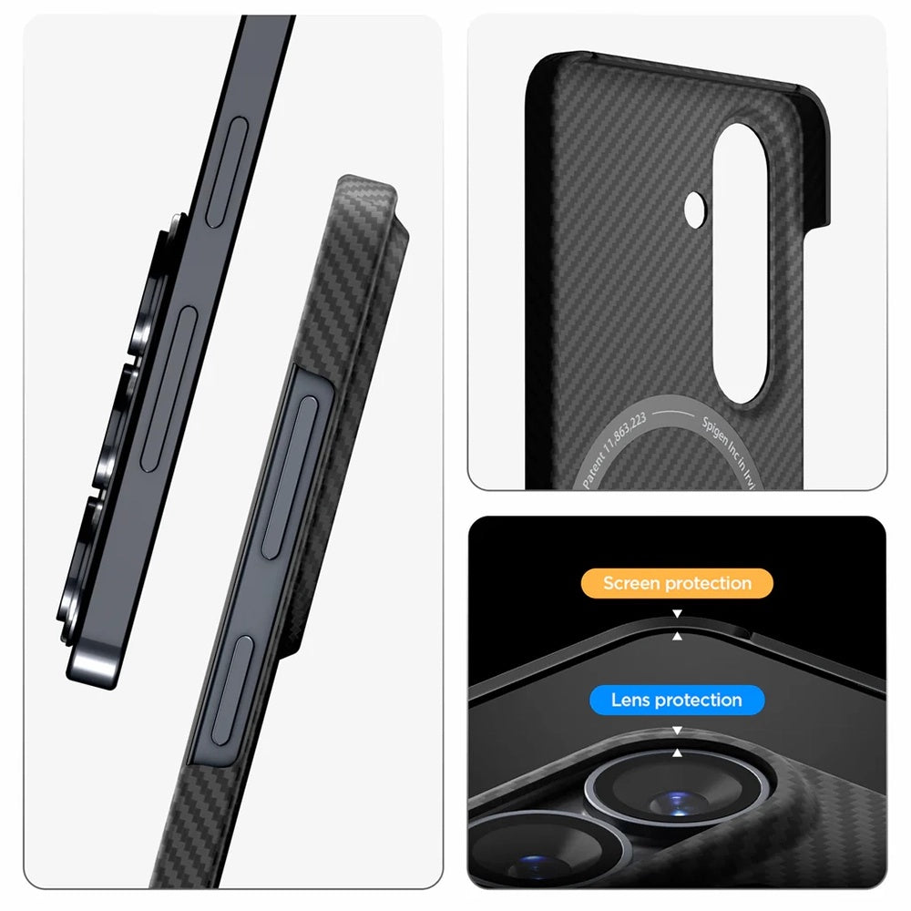 MagSafe Case for Samsung Galaxy S26 S942, Spigen, Air Skin, Black