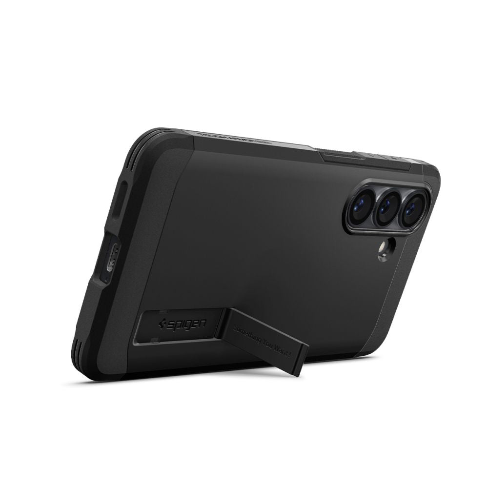 Ovitek MagSafe za Samsung Galaxy S26 S942, Spigen, Tough Armor, Črn ACS10738