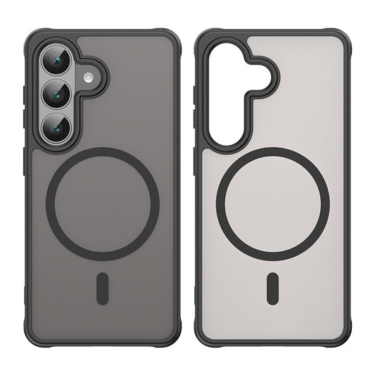 Ovitek MagSafe za Samsung Galaxy S26, Techsuit, HaloFrost II, Črn