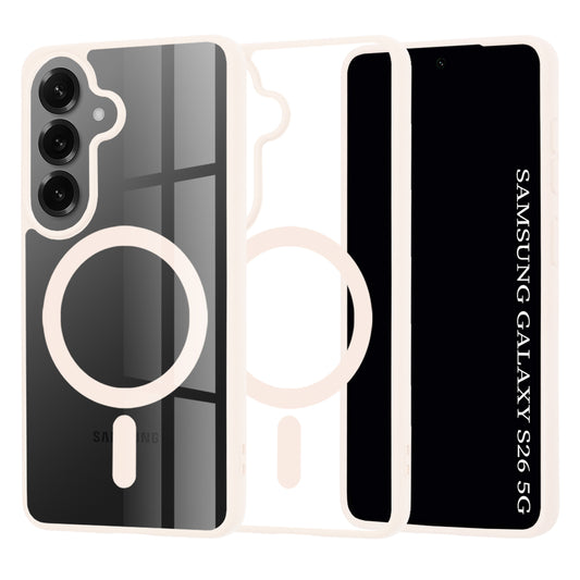 Ovitek MagSafe za Samsung Galaxy S26, Techsuit, Pro, Roza