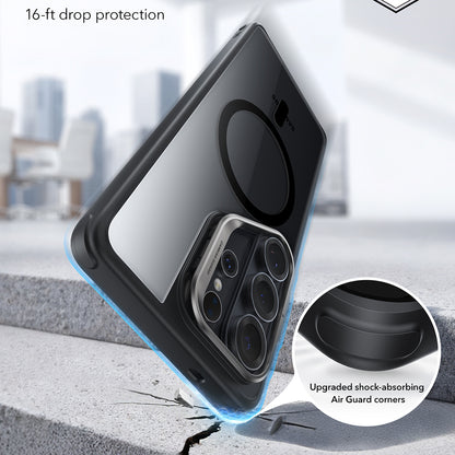 MagSafe Case for Samsung Galaxy S26 Ultra S948, ESR, Classic Hybrid Kickstand, Black Transparent
