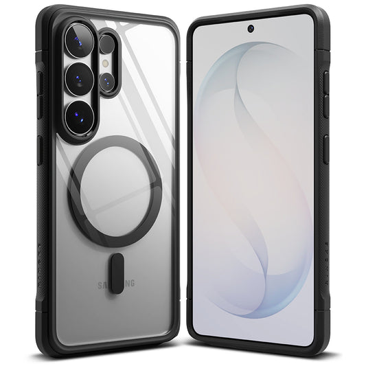 Ovitek MagSafe za Samsung Galaxy S26 Ultra, Ringke, Fusion Bold, Črn