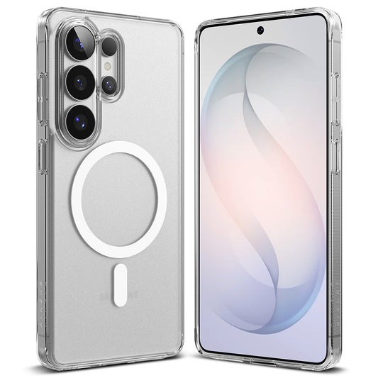 Ovitek MagSafe za Samsung Galaxy S26 Ultra, Ringke, Fusion, Mat prozoren