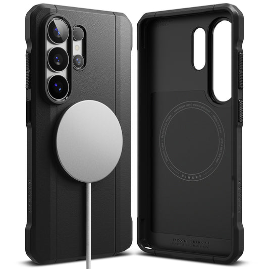 Ovitek MagSafe za Samsung Galaxy S26 Ultra, Ringke, Onyx Alpha, Črn