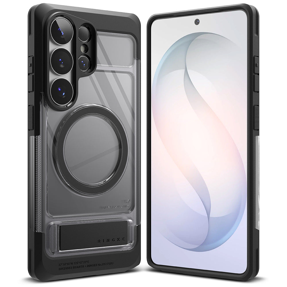 Ovitek MagSafe za Samsung Galaxy S26 Ultra, Ringke, UX, Dimljena