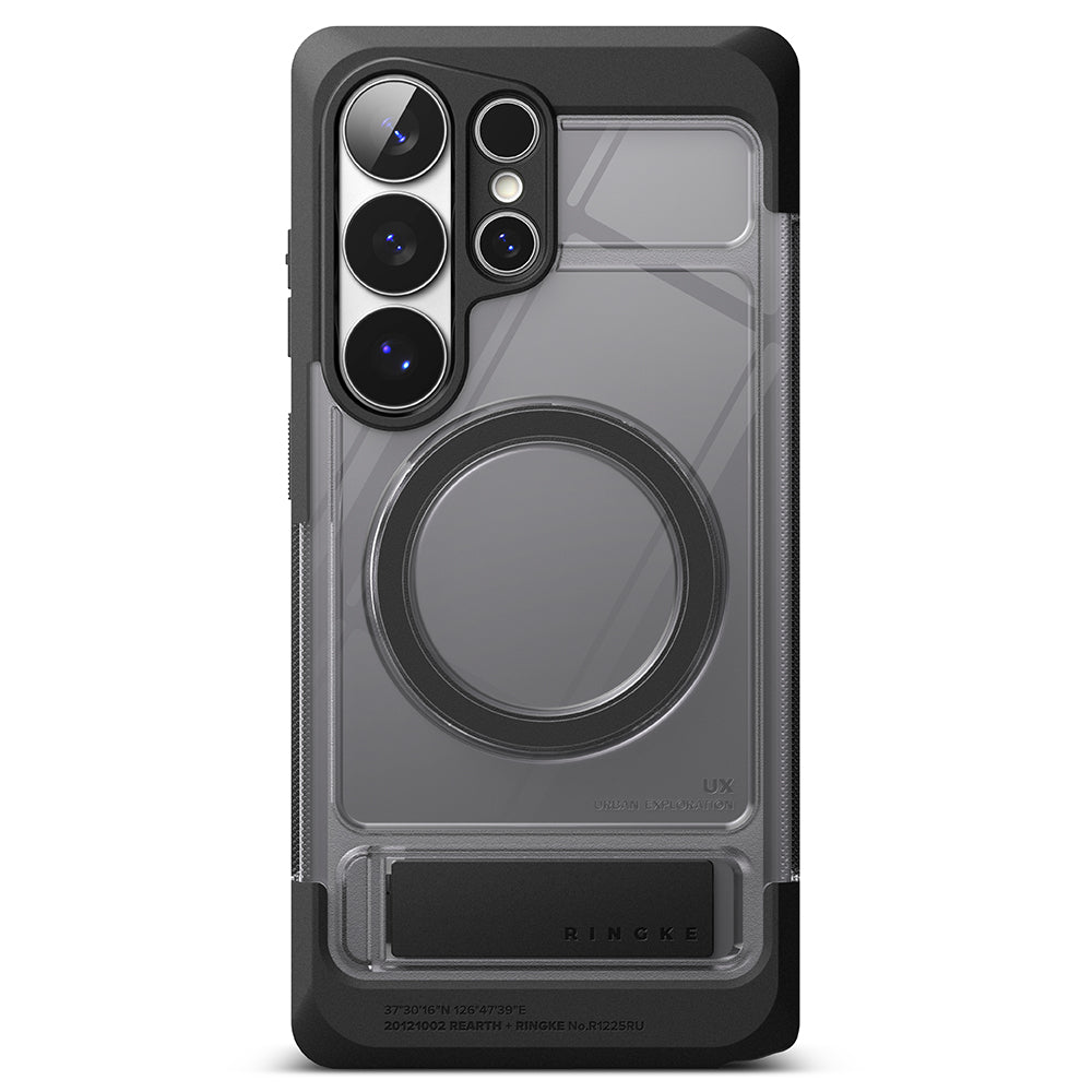 Ovitek MagSafe za Samsung Galaxy S26 Ultra, Ringke, UX, Dimljena