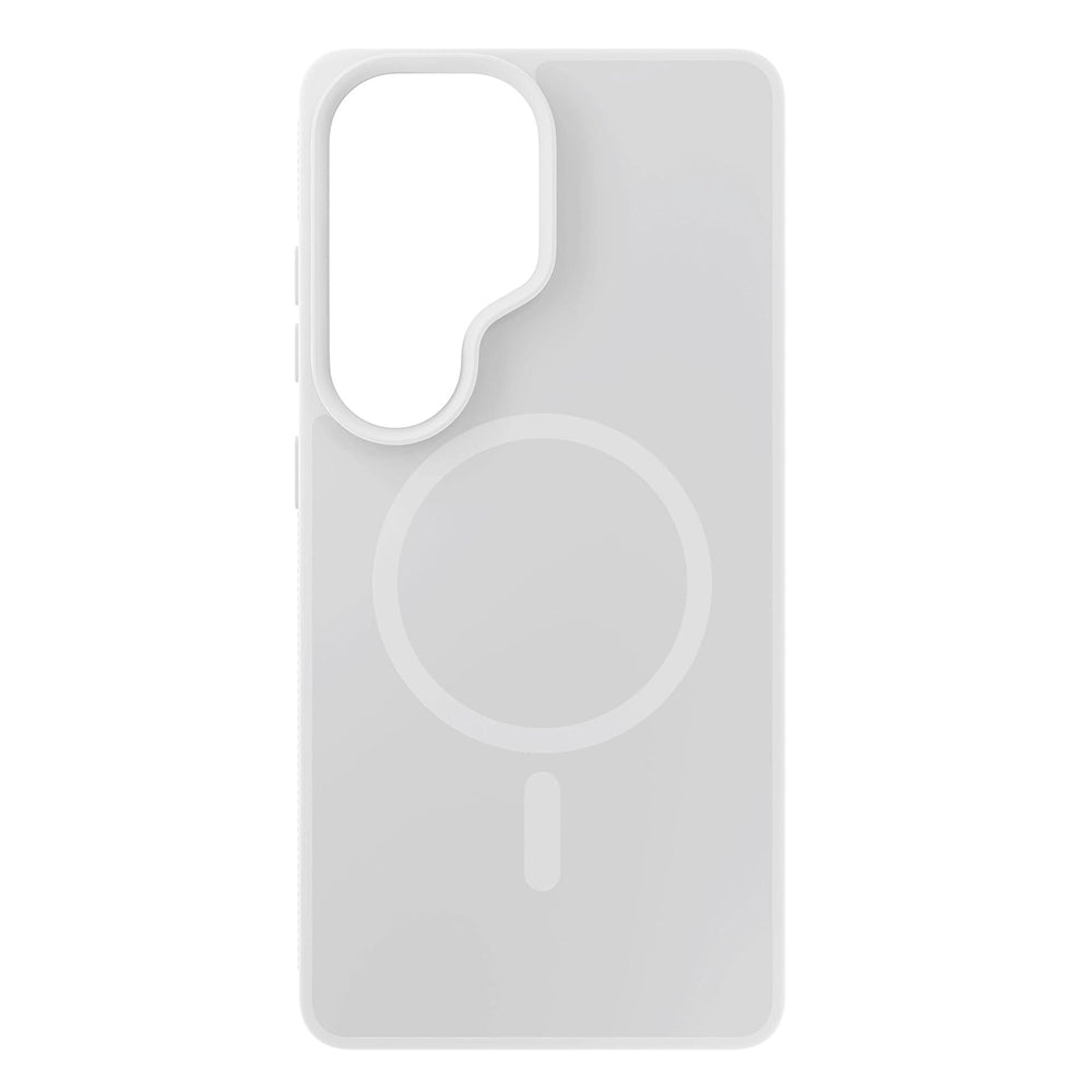 Ovitek MagSafe za Samsung Galaxy S26 Ultra S948, 3MK, Smoke MagCase, Bela