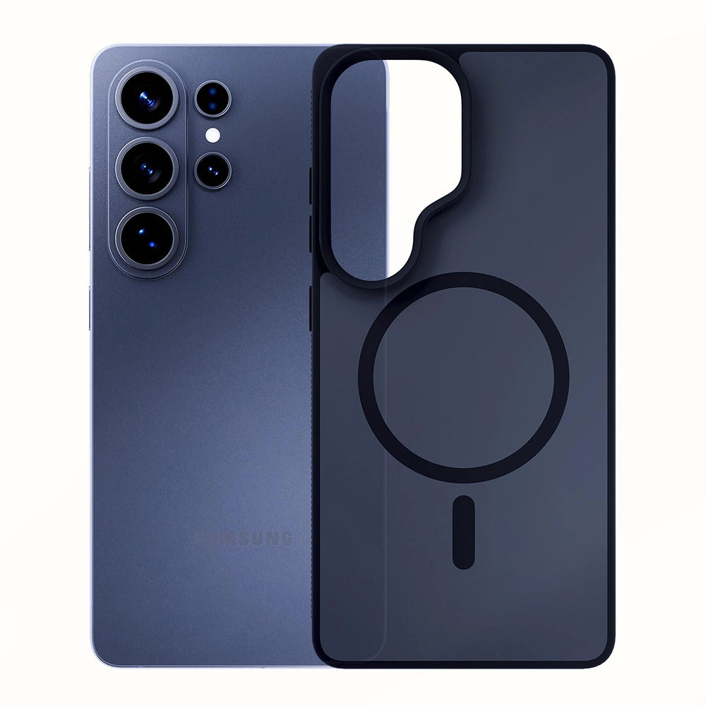 Ovitek MagSafe za Samsung Galaxy S26 Ultra S948, 3MK, Smoke MagCase, Siv