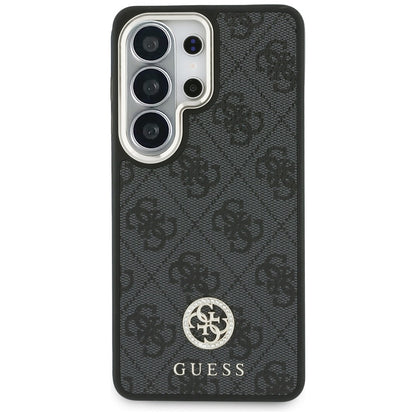 MagSafe ovitek za Samsung Galaxy S26 Ultra S948, GUESS, 4G Big Rhinestone Triangle Strap, črn
