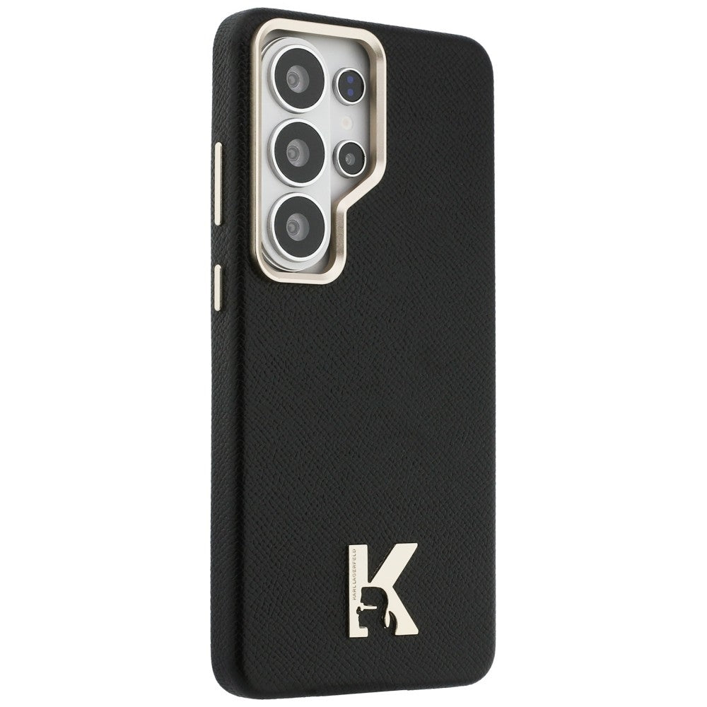 MagSafe ovitek za Samsung Galaxy S26 Ultra S948, Karl Lagerfeld, Karl Head Logo, črn