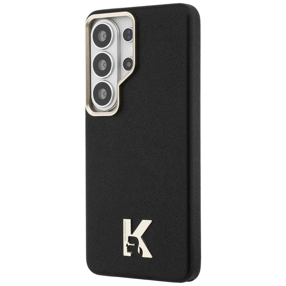 MagSafe ovitek za Samsung Galaxy S26 Ultra S948, Karl Lagerfeld, Karl Head Logo, črn
