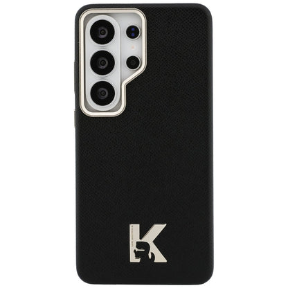 MagSafe ovitek za Samsung Galaxy S26 Ultra S948, Karl Lagerfeld, Karl Head Logo, črn