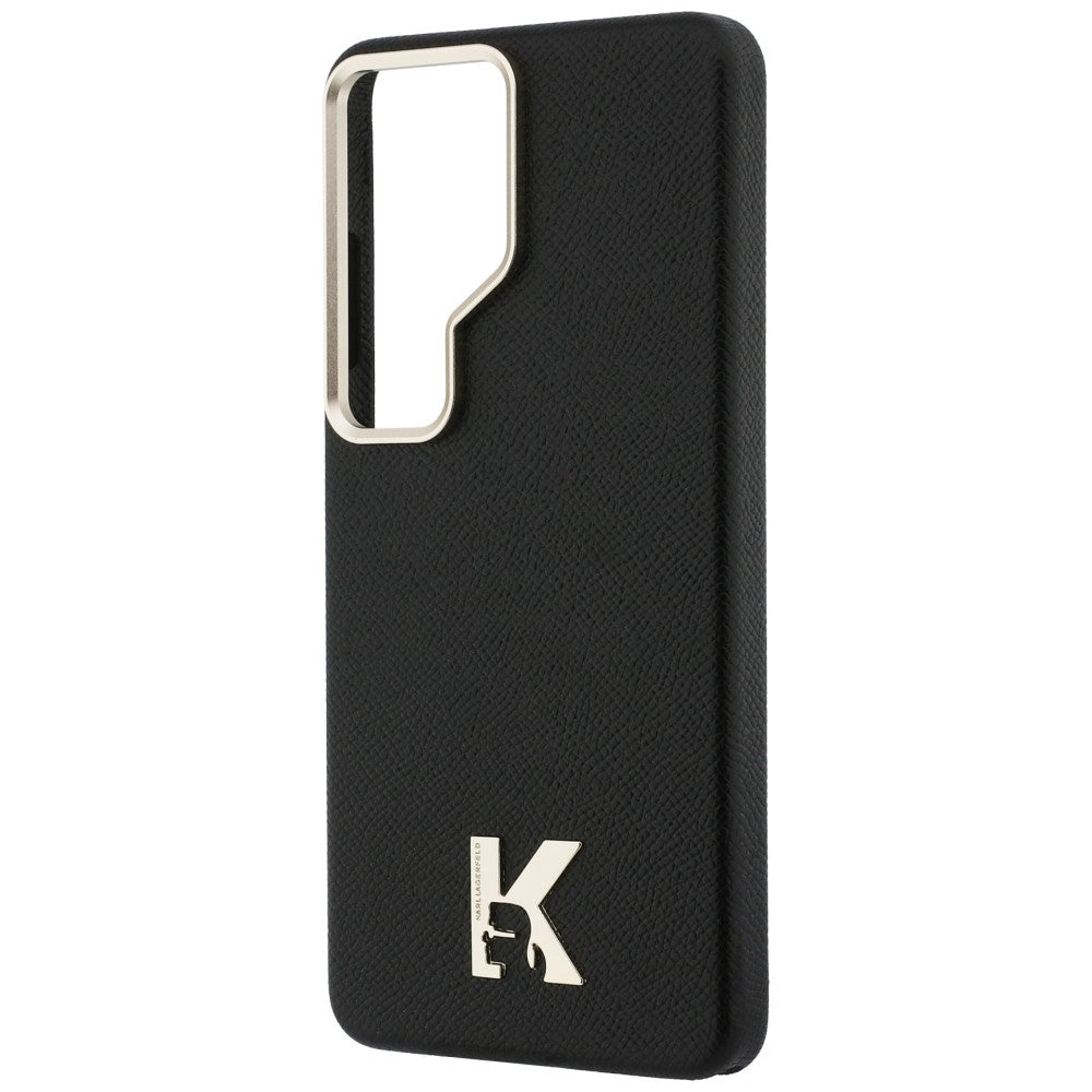 MagSafe ovitek za Samsung Galaxy S26 Ultra S948, Karl Lagerfeld, Karl Head Logo, črn
