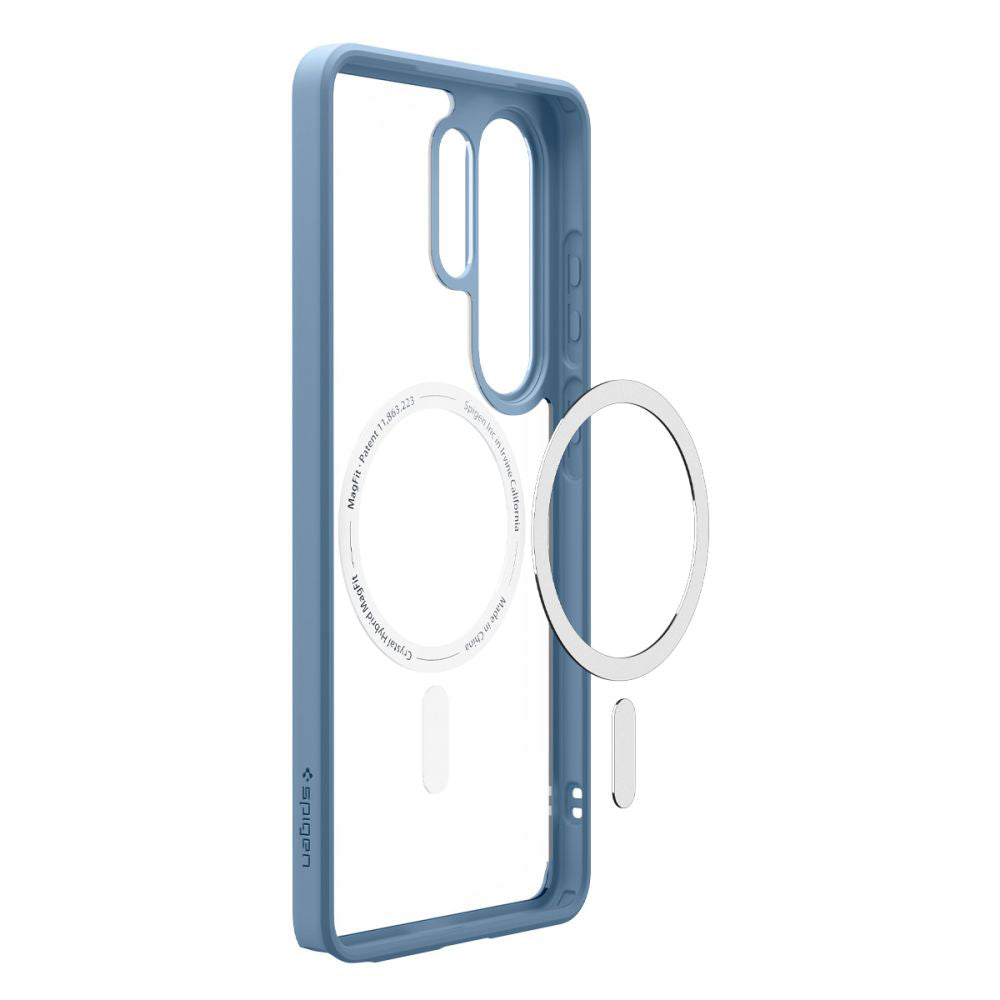 Ovitek MagSafe za Samsung Galaxy S26 Ultra S948, Spigen, Ultra Hybrid, Bleu ACS11207