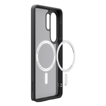 Ovitek MagSafe za Samsung Galaxy S26 Ultra S948, Spigen, Ultra Hybrid, Satinirano črn ACS10681