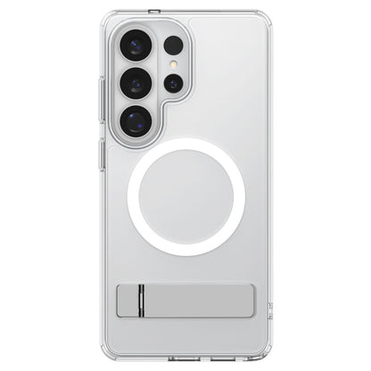 Ovitek MagSafe za Samsung Galaxy S26 Ultra S948, Spigen, Ultra Hybrid S, Prozorno Bel ACS11032