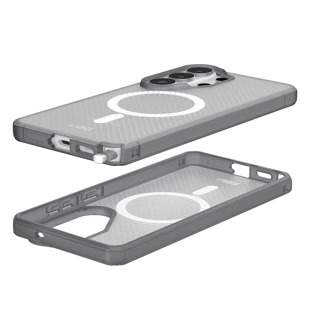 MagSafe ovitek za Samsung Galaxy S26 Ultra S948, Urban Armor Gear, Dot, Satenasto siva