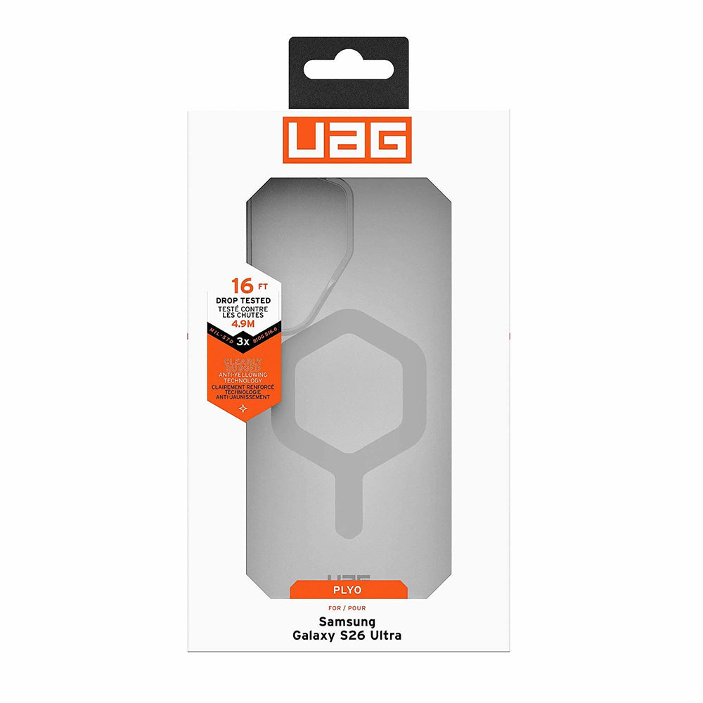 MagSafe ovitek za Samsung Galaxy S26 Ultra S948, Urban Armor Gear, Plyo, Prozoren
