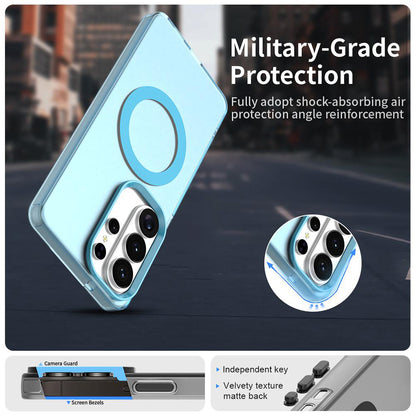 Ovitek MagSafe za Samsung Galaxy S26 Ultra, Techsuit, CandyCase, Modra