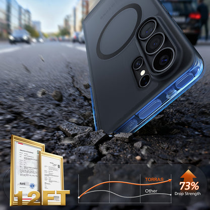 Ovitek MagSafe za Samsung Galaxy S26 Ultra, Torras, Guardian, Črn