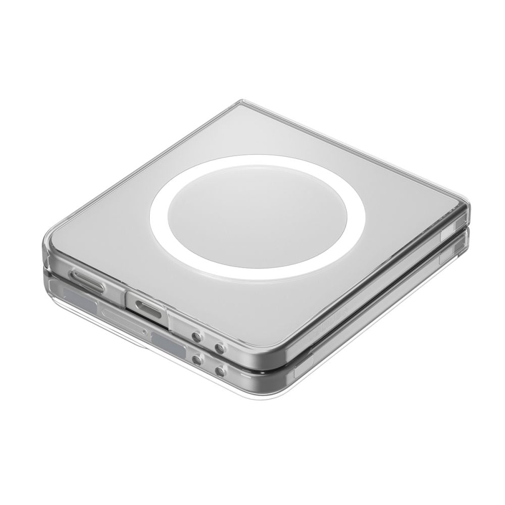 Ovitek MagSafe za Samsung Galaxy Z Flip7 F766, Spigen, Air Skin, Prozoren ACS09556