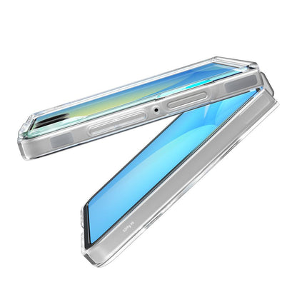 Ovitek MagSafe za Samsung Galaxy Z Flip7 F766, Spigen, Air Skin, Prozoren ACS09556