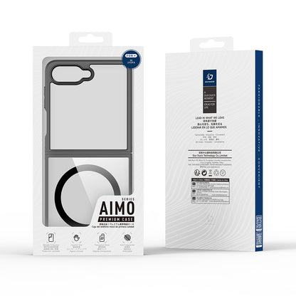MagSafe ovitek za Samsung Galaxy Z Flip8 F776, DUX DUCIS, Aimo, Črn