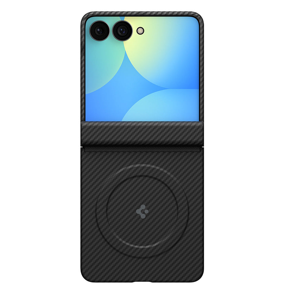 MagSafe Case for Samsung Galaxy Z Flip8 F776, Spigen, Air Skin, Black ACS11513