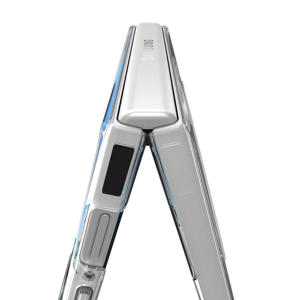 MagSafe ovitek za Samsung Galaxy Z Flip8 F776, Spigen, Air Skin, prozoren bel ACS11521