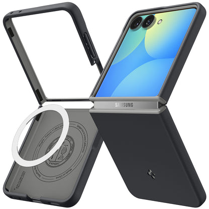 MagSafe ovitek za Samsung Galaxy Z Flip8 F776, Spigen, Caseology Nano Pop, Črn ACS11523