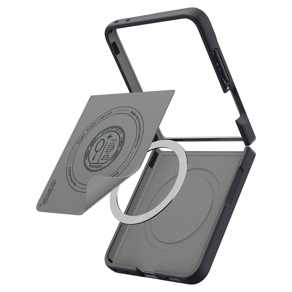 MagSafe ovitek za Samsung Galaxy Z Flip8 F776, Spigen, Caseology Nano Pop, Črn ACS11523