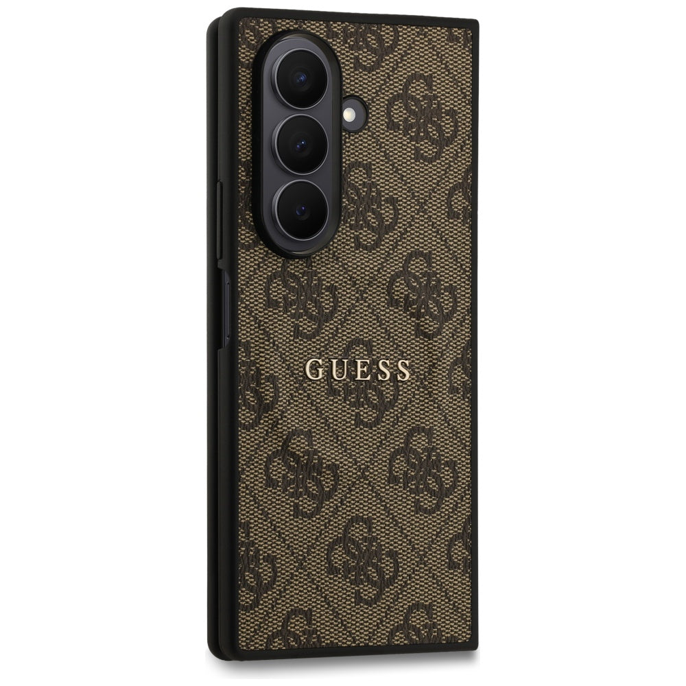 Ovitek MagSafe za Samsung Galaxy Z Fold7 F966, Guess, 4G Classic, rjava