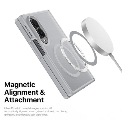 MagSafe ovitek za Samsung Galaxy Z Fold8 F971, DUX DUCIS, Yind, siv
