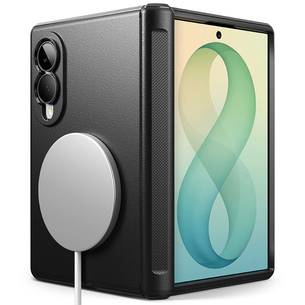 MagSafe ovitek za Samsung Galaxy Z Fold8 F971, Ringke, Onyx Flap, Črn