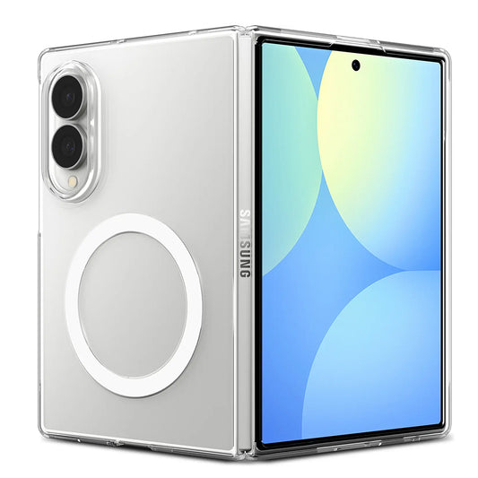 MagSafe ovitek za Samsung Galaxy Z Fold8 F971, Spigen, Air Skin, prozoren bel ACS11952