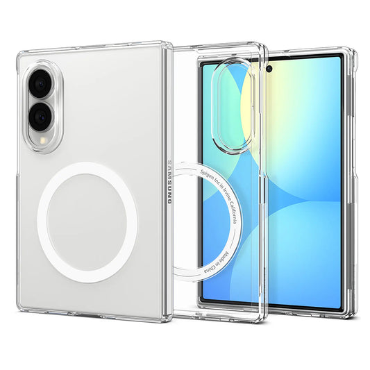 MagSafe ovitek za Samsung Galaxy Z Fold8 F971, Spigen, Air Skin, prozoren bel ACS11952