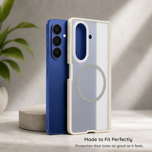 MagSafe ovitek za Samsung Galaxy Z Fold8 F976, Blueo, prijazen do kože, proti padcem, mat črn