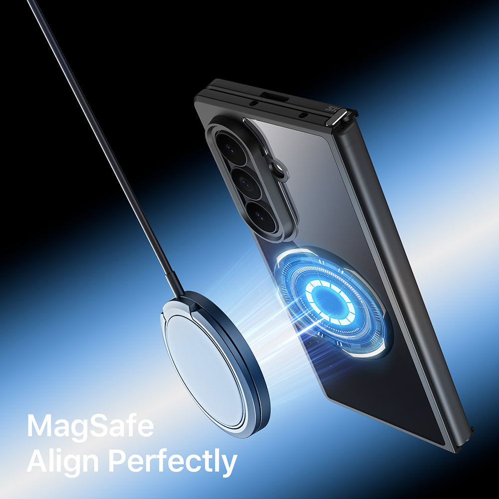 MagSafe ovitek za Samsung Galaxy Z Fold8 Ultra F976, DUX DUCIS, Aimo, Črn