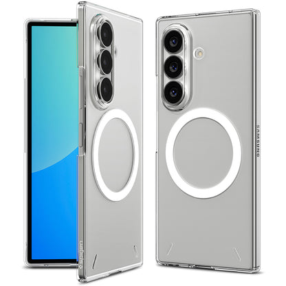 MagSafe ovitek za Samsung Galaxy Z Fold8 Ultra F976, Spigen, Air Skin, prozoren bel ACS11505