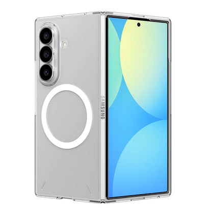 MagSafe ovitek za Samsung Galaxy Z Fold8 Ultra F976, Spigen, Air Skin, prozoren bel ACS11505