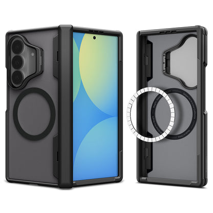 Ovitek MagSafe za Samsung Galaxy Z Fold8 Ultra F976, Spigen, Optik Armor Pro, Črn ACS11500