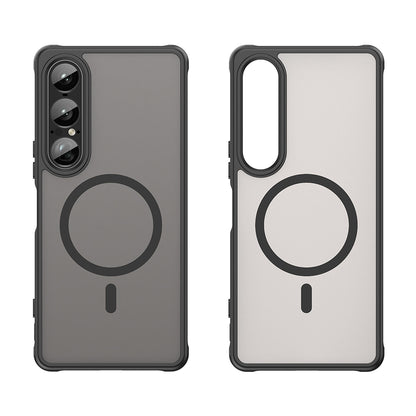 MagSafe ovitek za Sony Xperia 1 VII, Techsuit, HaloFrost II, Črn