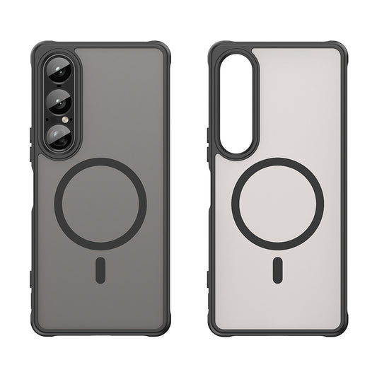 MagSafe ovitek za Sony Xperia 1 VII, Techsuit, HaloFrost II, Črn
