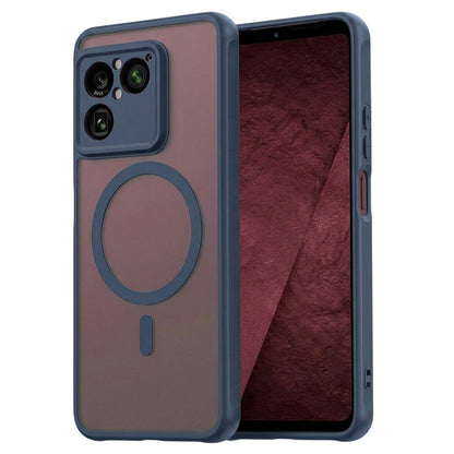 Ovitek MagSafe za Sony Xperia 1 VIII, Techsuit, HaloFrost II, Temno modra
