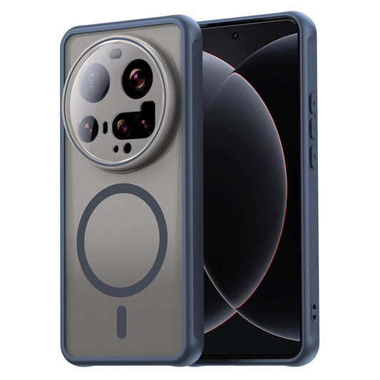 MagSafe ovitek za Xiaomi 15 Ultra, Techsuit, HaloFrost II, temno moder