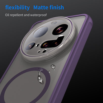 MagSafe Case for Xiaomi 15 Ultra, Techsuit, HaloFrost II, Purple