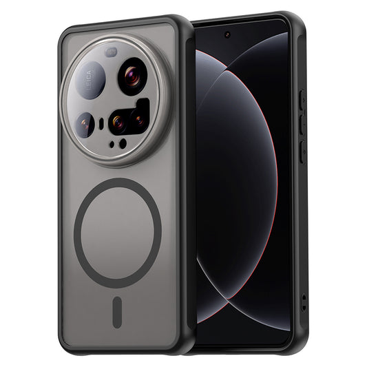 Ovitek MagSafe za Xiaomi 15 Ultra, Techsuit, HaloFrost II, Črn