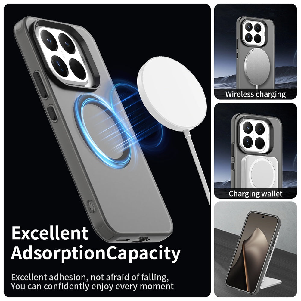 Ovitek MagSafe za Xiaomi 15T Pro, Techsuit, CandyCase, Črna